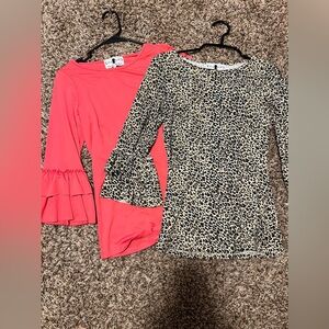 2 Dainty Jewells layering shirt